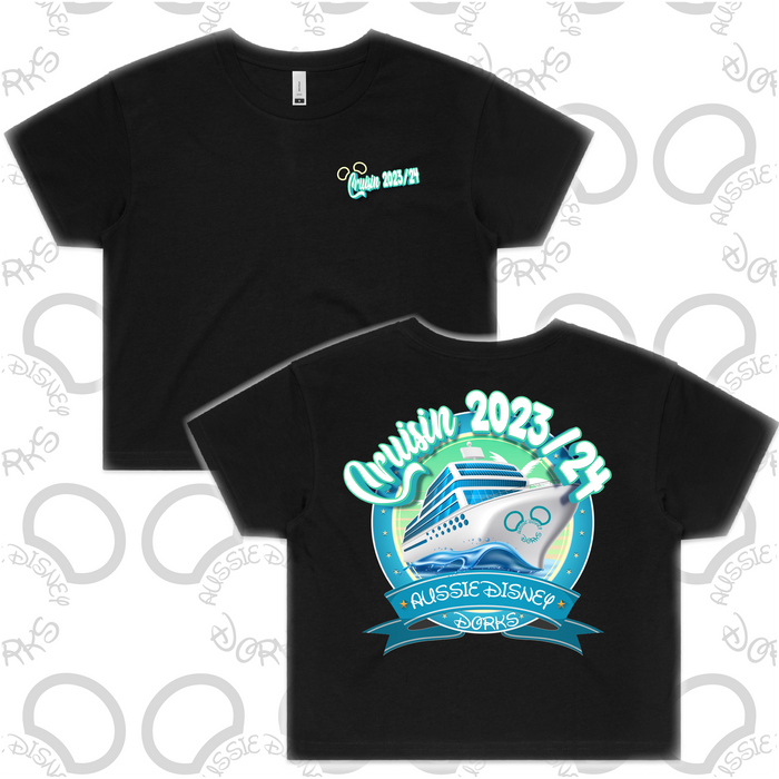Ladies Cruise Crop Tee