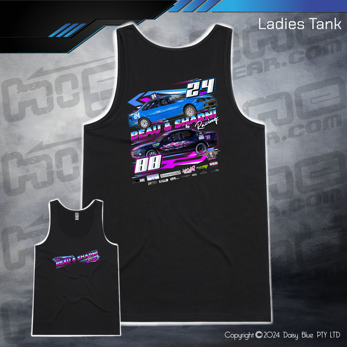 Ladies Tank - Beau & Sharni Racing