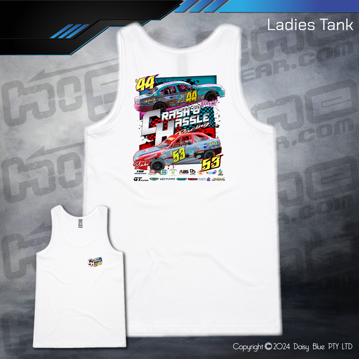 Ladies Tank - Crash N Hassle Racing