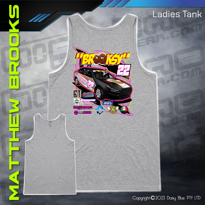 Ladies Tank -  Matthew Brooks