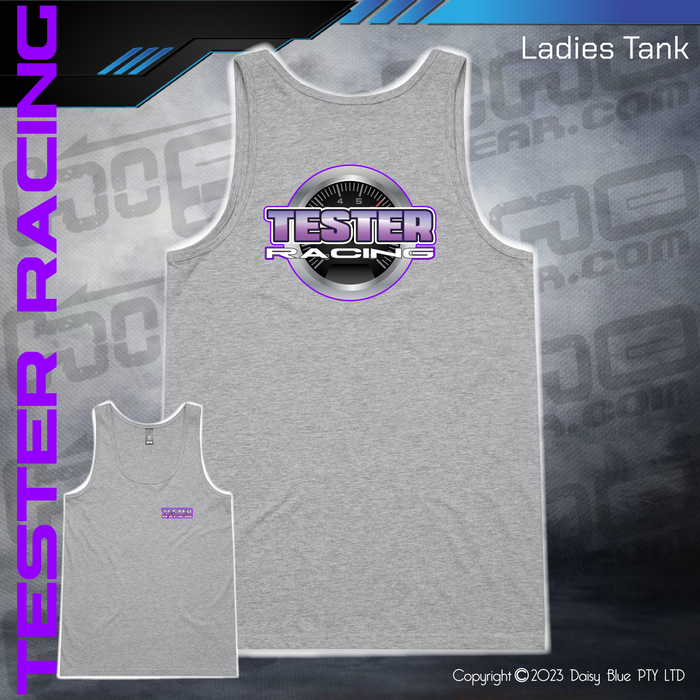 Ladies Tank - Tester Racing