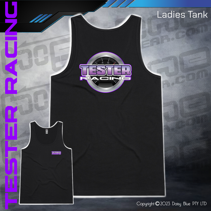 Ladies Tank - Tester Racing