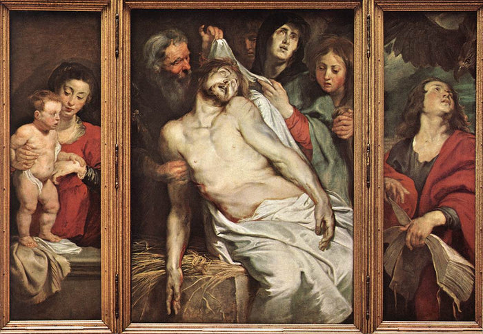 Lamentation of Christ by Peter Paul Rubens Reproduction Oil Painting on Canvas