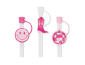 Lets Go Girls Straw Topper with Protective Cap