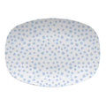 Light Blue Dotty Platter