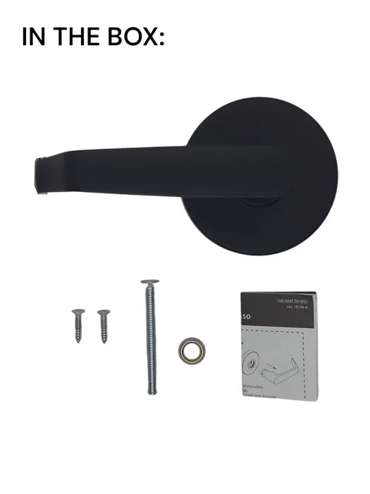LOCKTON DDA '6000 Series' LEVERSET - HALF DUMMY - BLACK