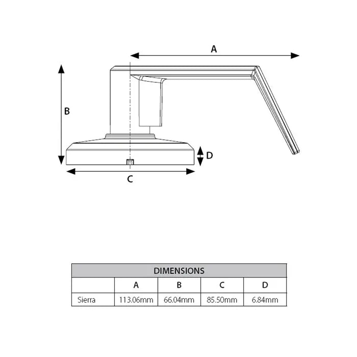 LOCKTON DDA '6000 Series' LEVERSET - PRIVACY (70mm B/Set)
