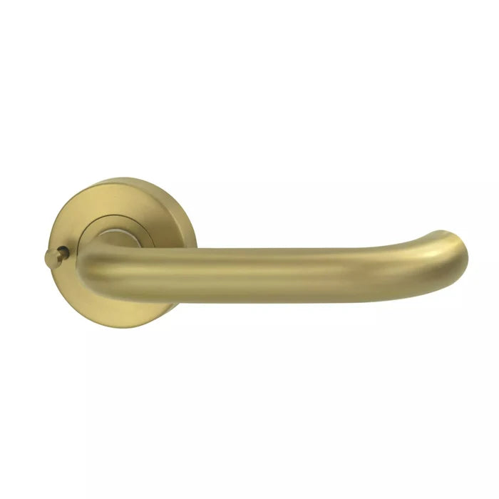 Lockwood Vivid Collection Lever 2 - Satin Brass - Entry - Point - VIV2/V2SBPVD - Lockwood