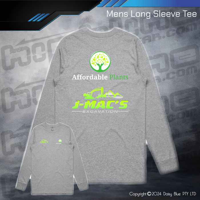Long Sleeve Tee - JMAC Excavations/Affordable Plants