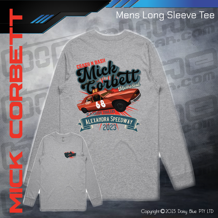 Long Sleeve Tee -  Mick Corbett Memorial