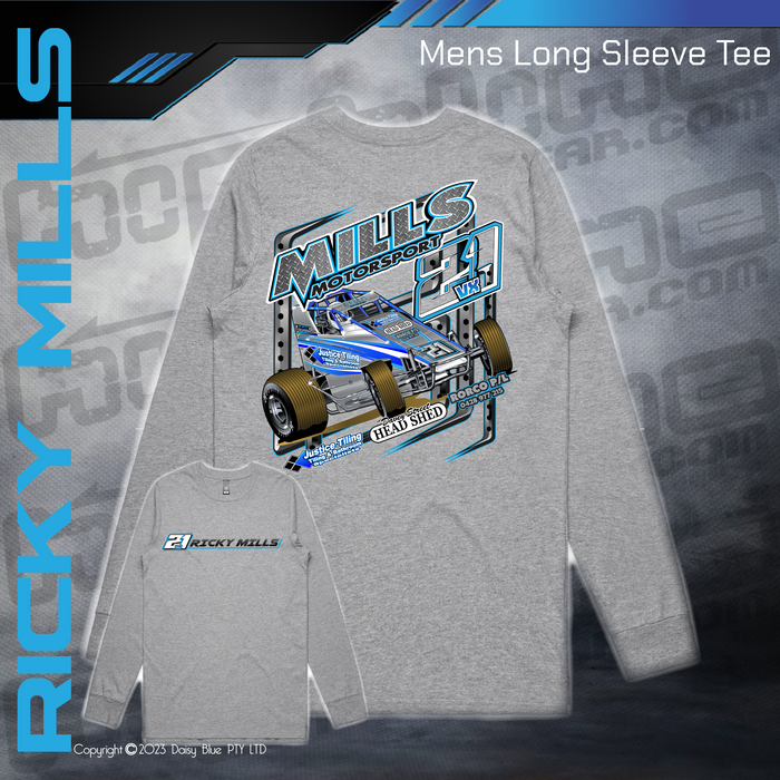 Long Sleeve Tee - Mills Motorsport