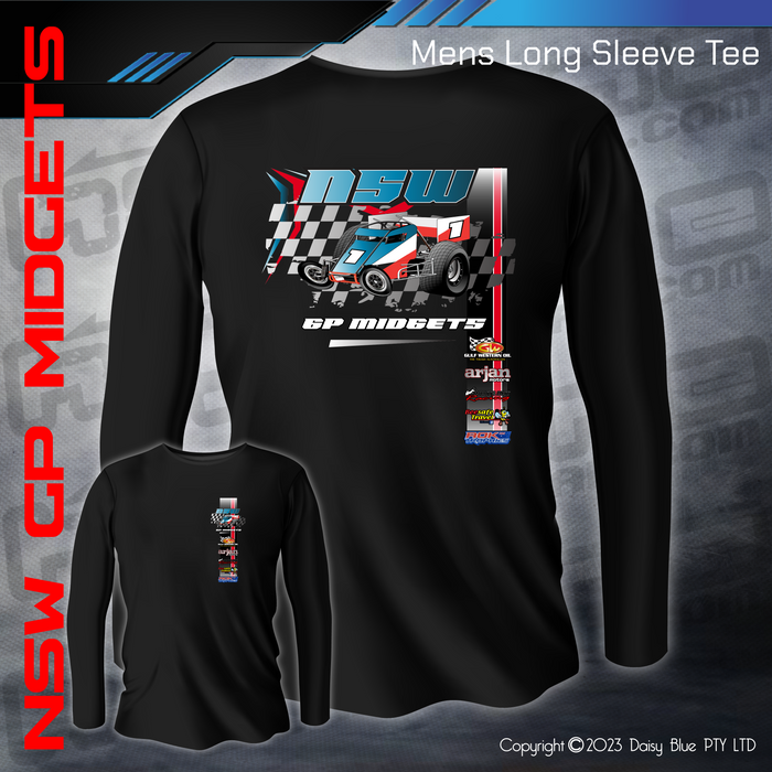 Long Sleeve Tee -  NSW GP Midgets