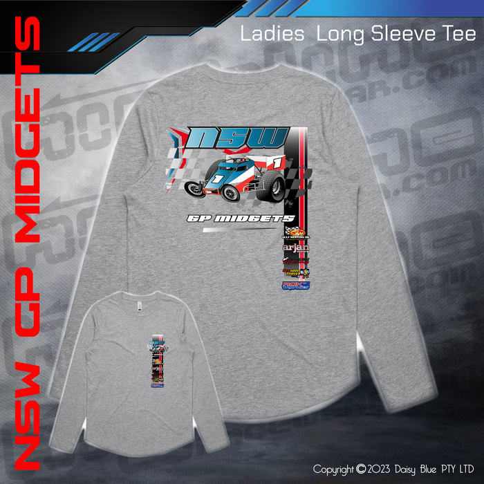 Long Sleeve Tee -  NSW GP Midgets