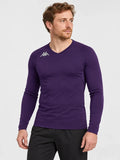 Remera Termica Kappa Kombat Skin Bongv Violeta — vista principal