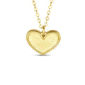 Madison Sterling - 16in Necklace - Petite Pendant - Heart -  I Corinthians 13:13 - Findlay Rowe Designs