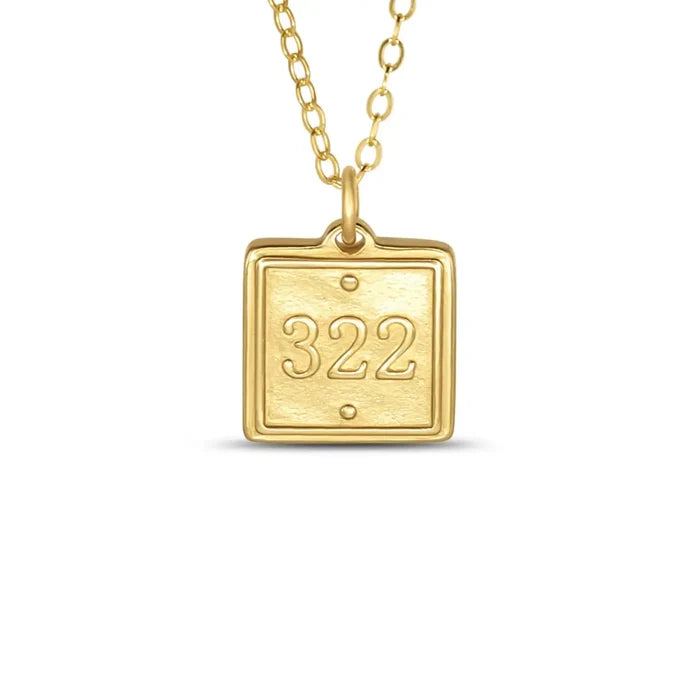 Madison Sterling - 22in Necklace - Petite Pendant - Lamentations 3:22 - Findlay Rowe Designs