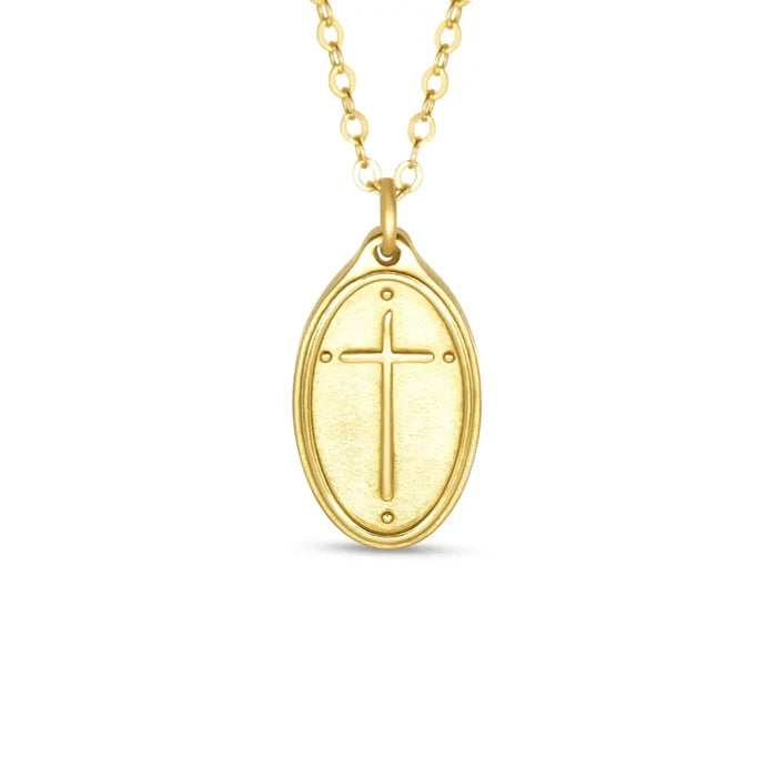 Madison Sterling - 22in Necklace - Petite Pendant - Romans 5:8 - Findlay Rowe Designs