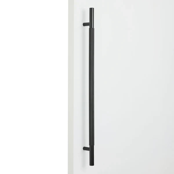 Matt Black Knurled Appliance/Door Pull - Charmian - Manovella