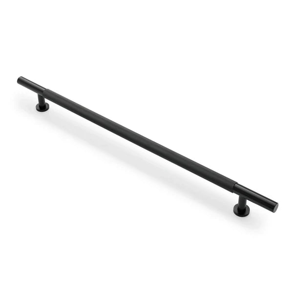 Matt Black Knurled Appliance/Door Pull - Charmian - Manovella