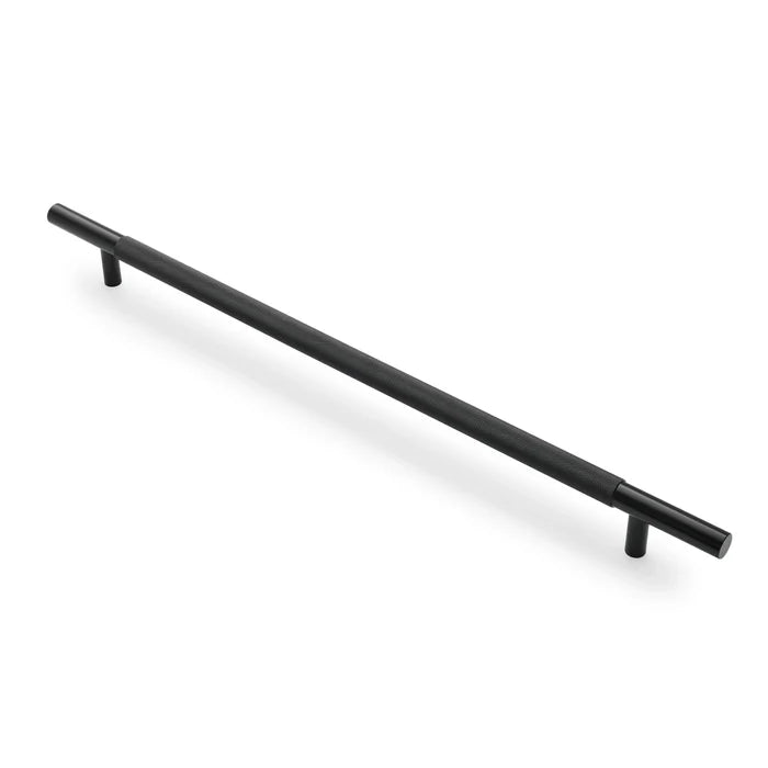 Matt Black Knurled Appliance/Door Pull - Charmian - Manovella