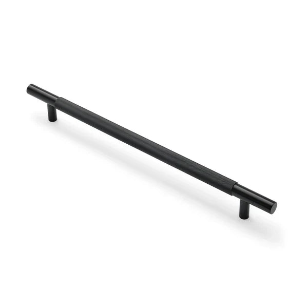 Matt Black Knurled Appliance/Door Pull - Charmian - Manovella