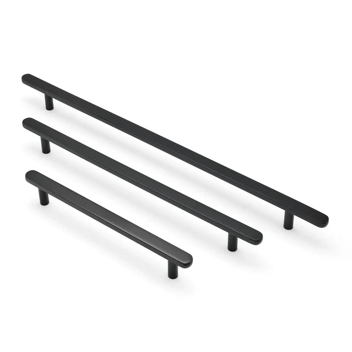 Matt Black Oval Profile Appliance/Door Pull - Imogen - Manovella