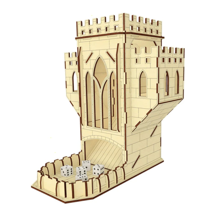 Medieval Castle Dice Tower - A Great Device for Board Games - Glowforge