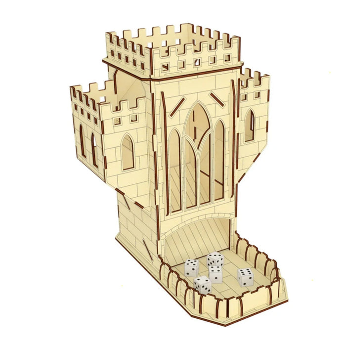 Medieval Castle Dice Tower - A Great Device for Board Games - Glowforge