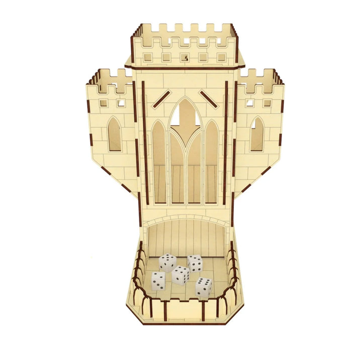 Medieval Castle Dice Tower - A Great Device for Board Games - Glowforge