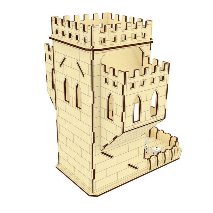 Medieval Castle Dice Tower - A Great Device for Board Games - Glowforge