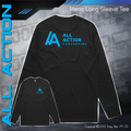 Mens Classic Long Sleeve Tee -  All Action Concrete