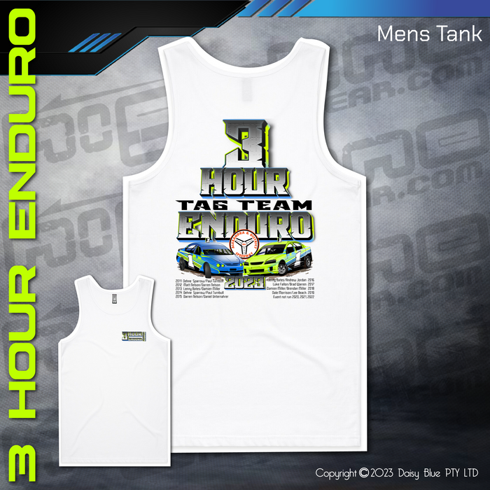 Mens/Kids Tank - 3 HOUR ENDURO 2023