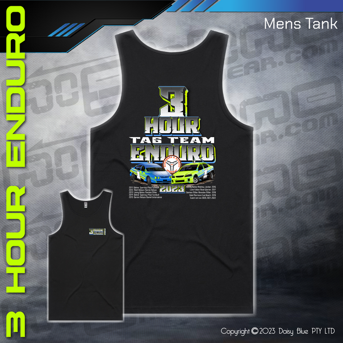 Mens/Kids Tank - 3 HOUR ENDURO 2023