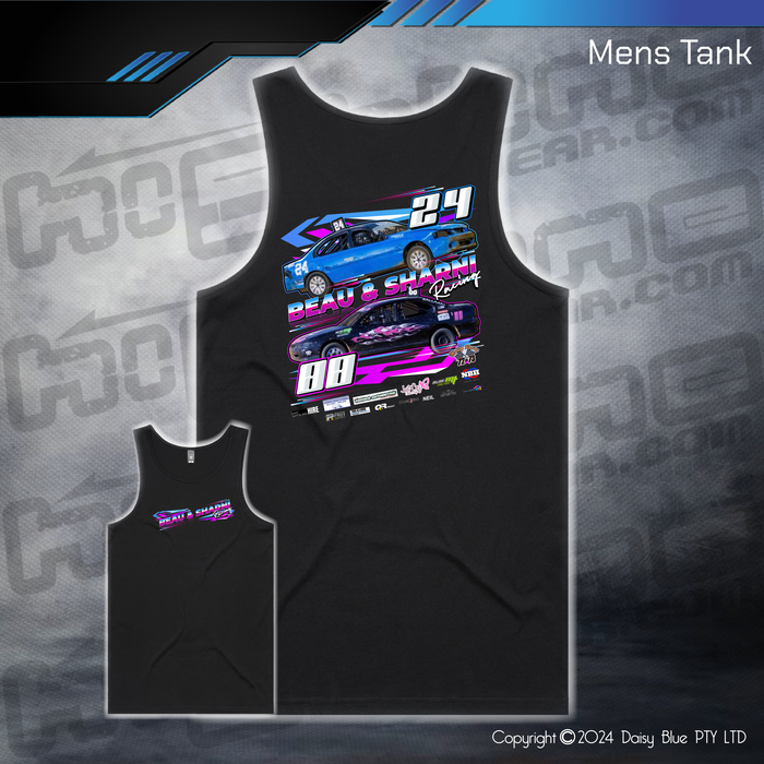 Mens/Kids Tank - Beau & Sharni Racing