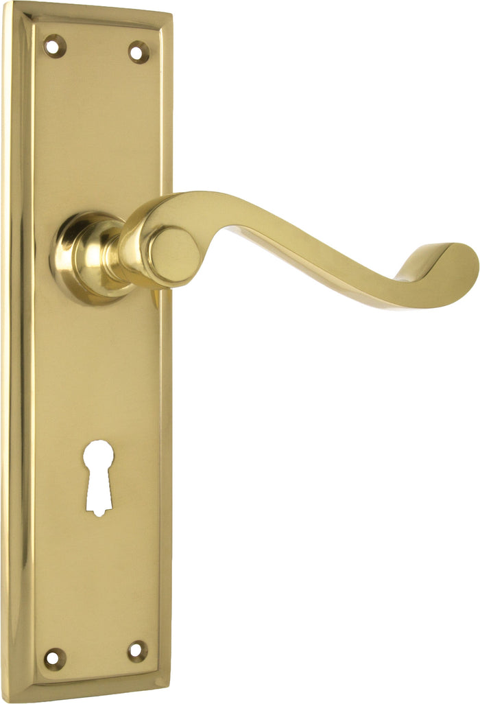 Skeleton Punched / Polished Brass