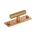 MIX Diamond Knurled T-bar Handle & Backplate By Armac Martin