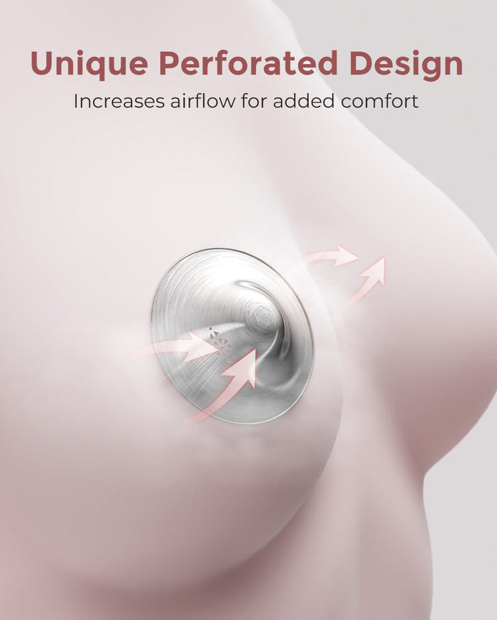 Momcozy Original 999 Silver Nipple Shields