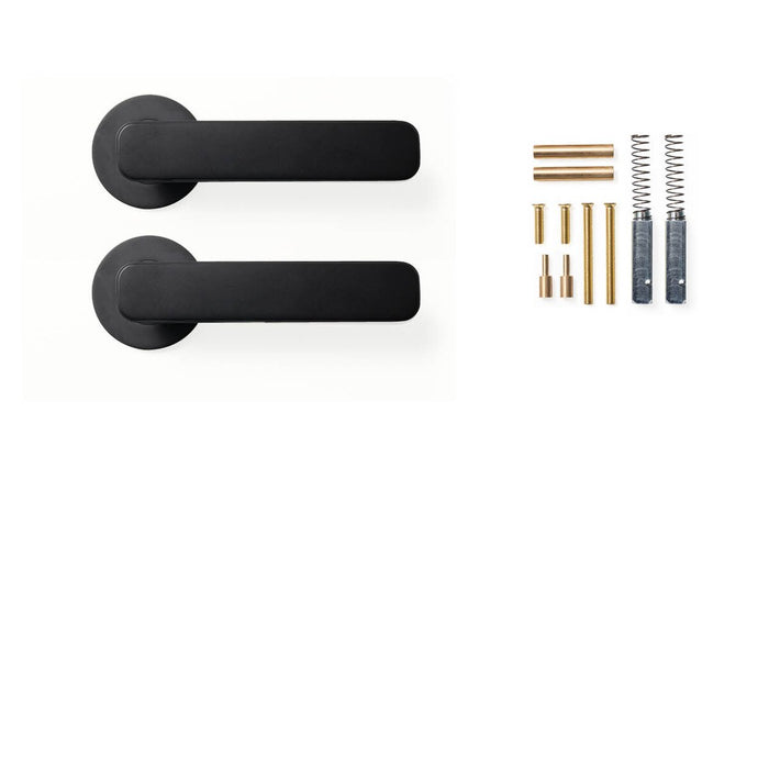 Lever Set Only / Matt Black