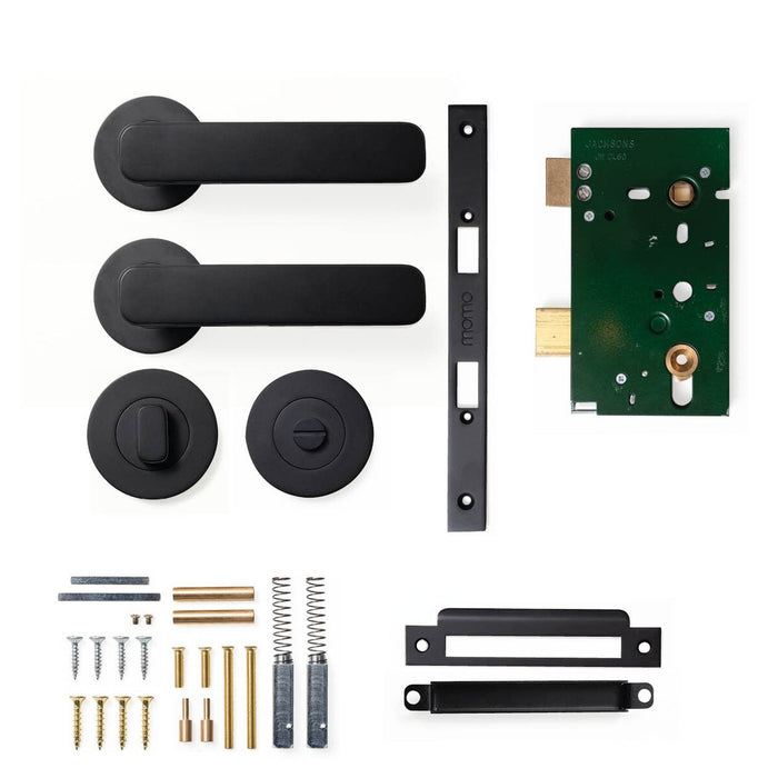 Privacy Set - Mortice / Matt Black
