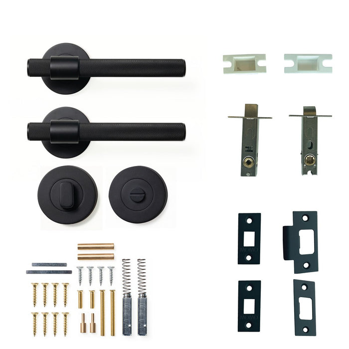 Privacy Set - Tubular / Matt Black