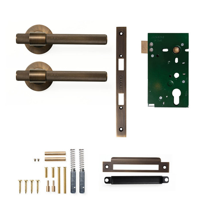 Passage Set - Mortice / Bronze