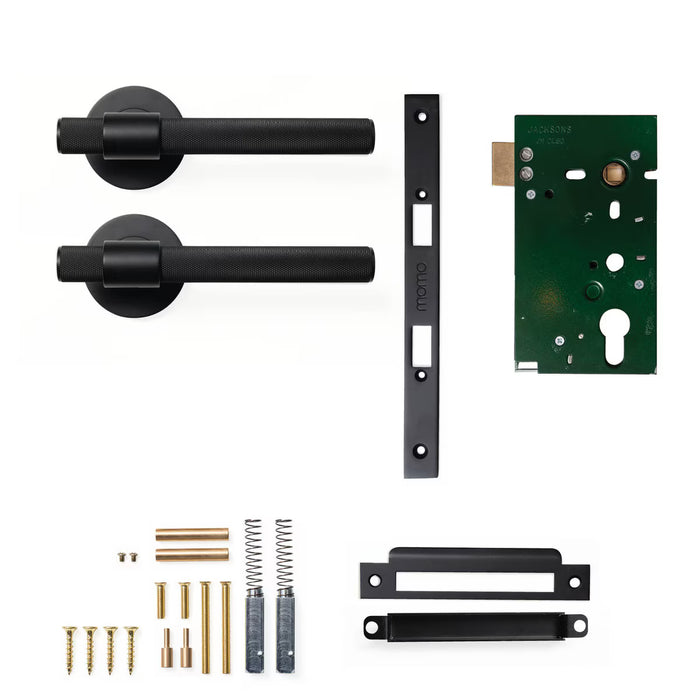 Passage Set - Mortice / Matt Black