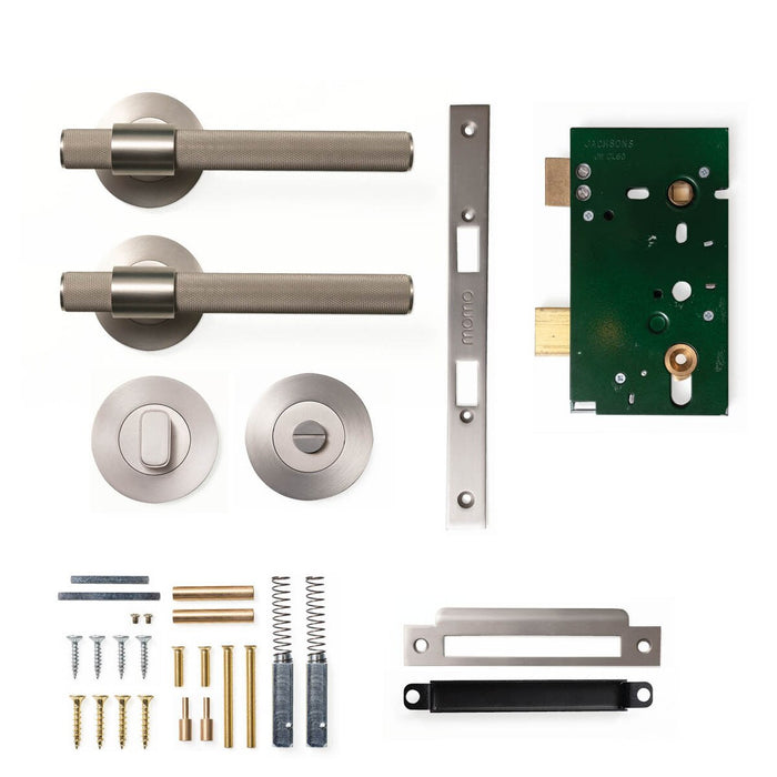 Privacy Set - Mortice / Dull Brushed Nickel