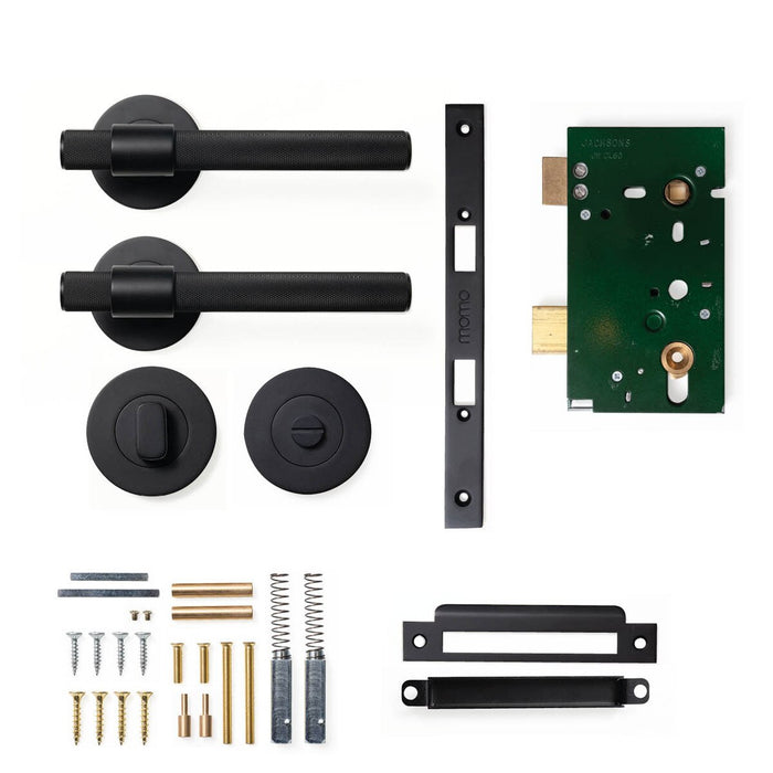 Privacy Set - Mortice / Matt Black