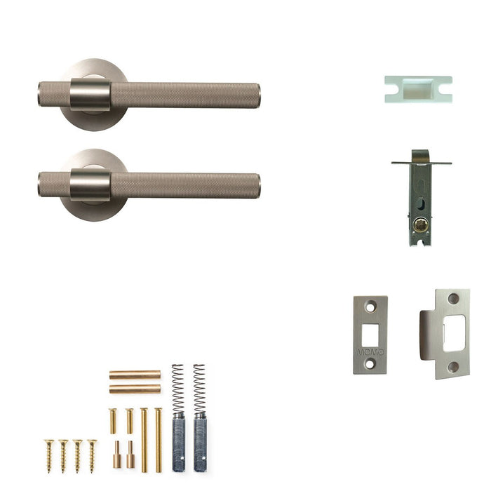 Passage Set - Tubular / Dull Brushed Nickel