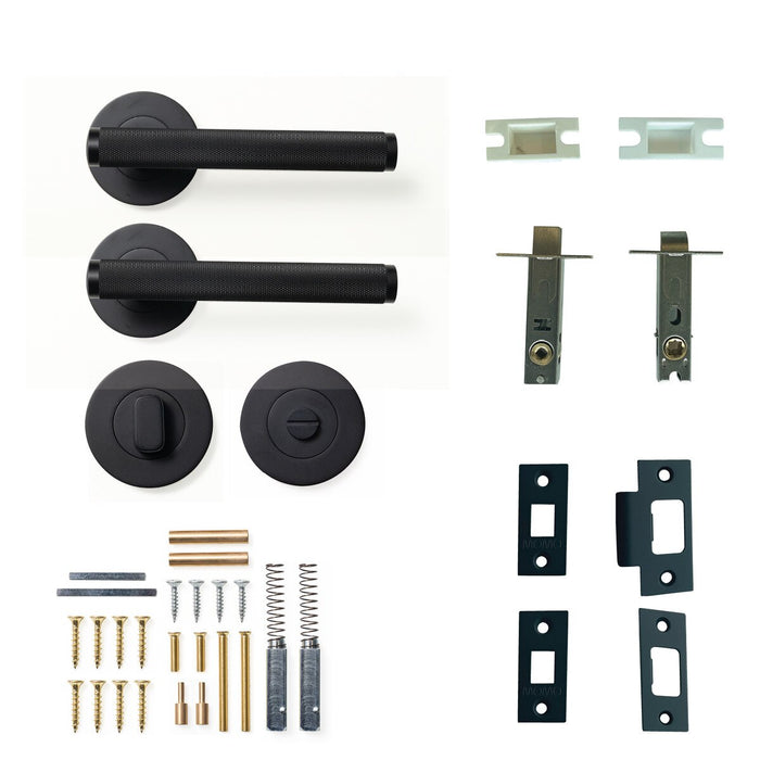 Privacy Set - Tubular / Matt Black