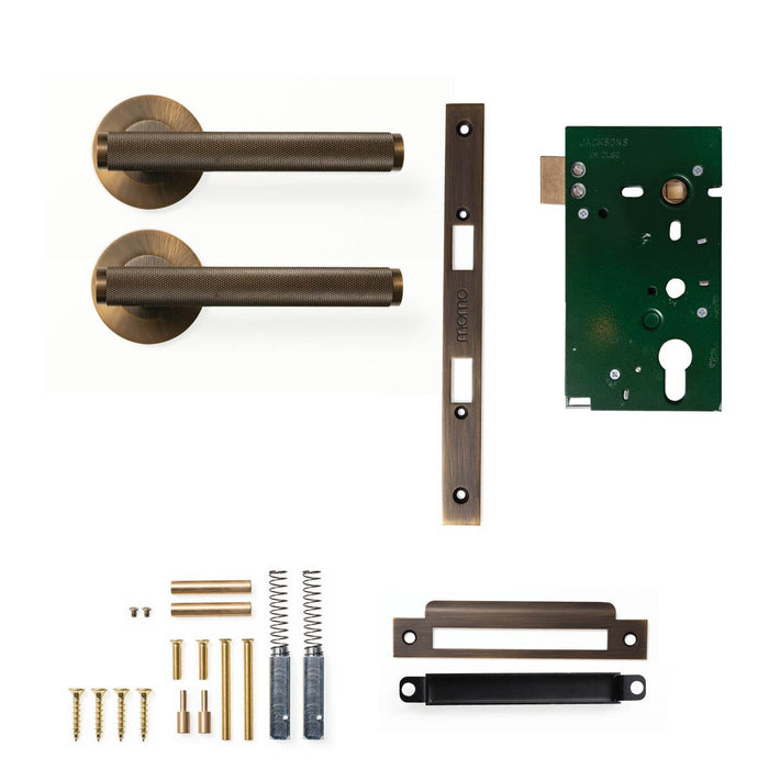Passage Set - Mortice / Bronze