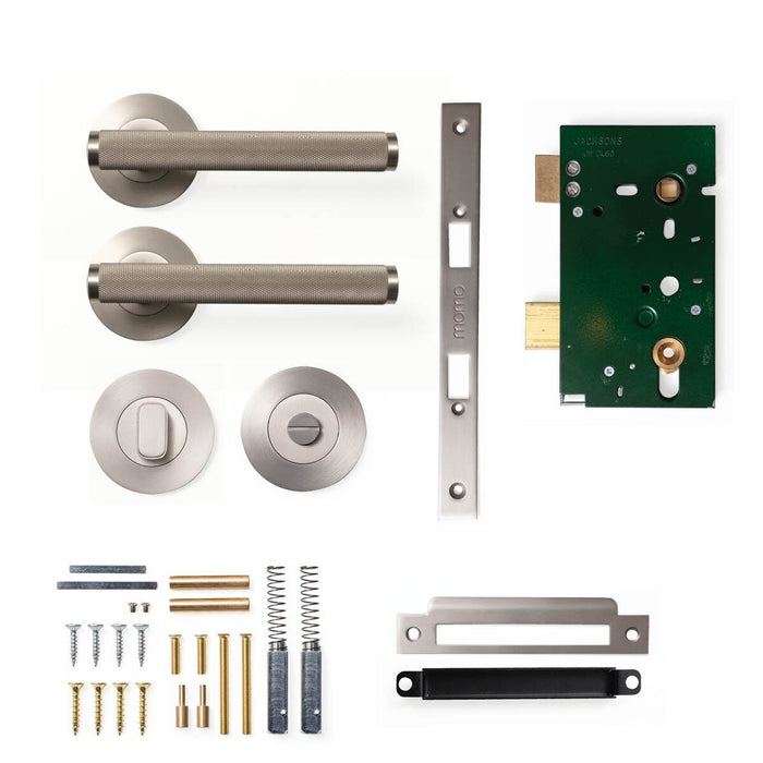 Privacy Set - Mortice / Dull Brushed Nickel
