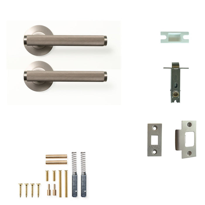 Passage Set - Tubular / Dull Brushed Nickel