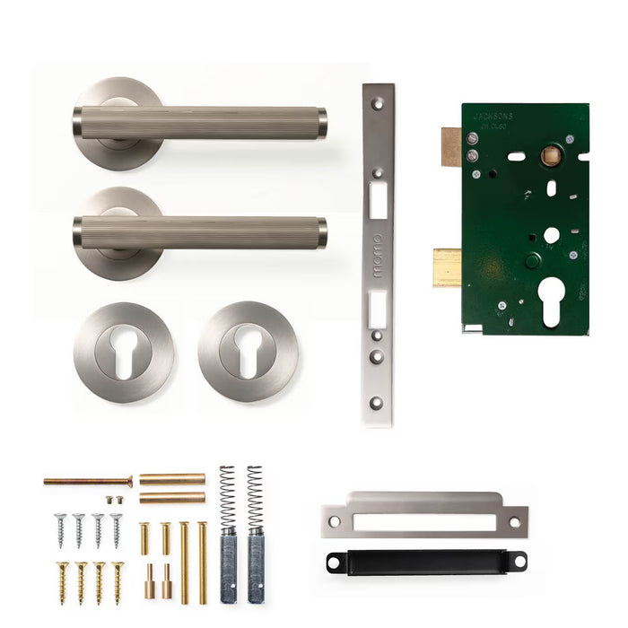 Entrance Set / Dull Brushed Nickel